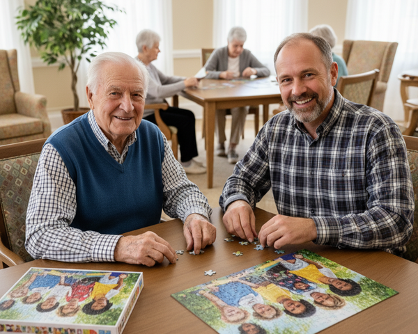 5 Ways Caregivers Can Use Puzzles to Spark Joy and Conversation